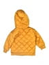 Old Navy 100% Polyester Solid Gold Jacket Size 2T - photo 2