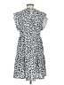 Lily 100% Polyester Animal Print White Casual Dress Size S - photo 2