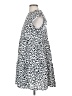 Lily 100% Polyester Animal Print White Casual Dress Size S - photo 5