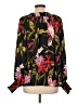 Venus 100% Polyester Black Long Sleeve Blouse Size 12 - photo 2