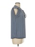 Suncoo 100% Polyester Blue Sleeveless Blouse Size Med (T2) - photo 4