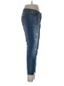Jennifer Lopez Solid Blue Jeans Size 10 - photo 4