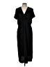 Halogen 100% Polyester Black Casual Dress Size L - photo 1