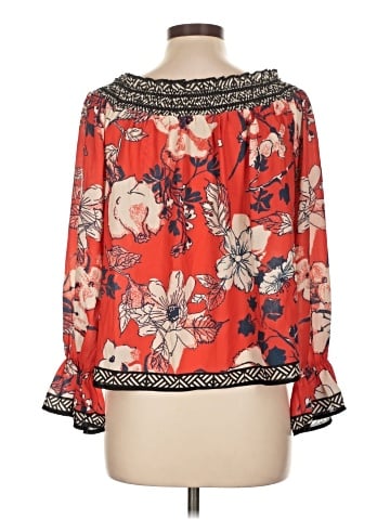 Flying Tomato 3/4 Sleeve Blouse (view 2)