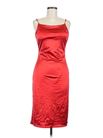 Planet Gold Cocktail Dress (view 1)