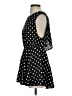 Assorted Brands Polka Dots Black Casual Dress Size S (estimated) - photo 5