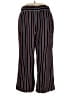 New Look Stripes Black Casual Pants Size 1X - photo 1