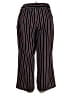 New Look Stripes Black Casual Pants Size 1X - photo 2