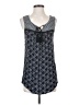 Great Northwest Indigo 100% Rayon Blue Black Sleeveless Blouse Size S - photo 1