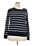 Nautica 100% Cotton Stripes Blue Pullover Sweater Size XXL - photo 1