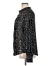 Torrid 100% Polyester Stars Black Long Sleeve Blouse Size 1X Plus (1) - photo 5