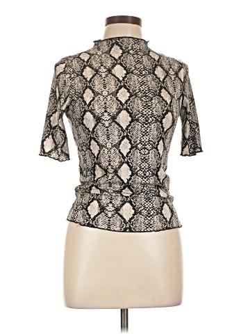 Caution to the Wind Short Sleeve Turtleneck (view 1)
