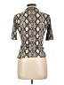 Caution to the Wind Tan Short Sleeve Turtleneck Size L (estimated) - photo 2