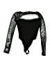 Missguided Black Long Sleeve Top Size 4 - photo 2