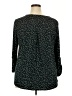 West K Green Long Sleeve Blouse Size 2X - photo 2
