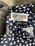 Kasper A.S.L. 100% Polyester Polka Dots Blue Short Sleeve T-Shirt Size 10 - photo 7