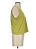 Be Cool Green Sleeveless T-Shirt Size S - photo 4
