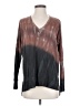 RIVER + SKY Tie-dye Brown Pullover Sweater Size XS - photo 1