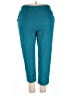 Woman Within Solid Teal Casual Pants Size 18 - 20 - photo 2