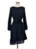 Donna Morgan Solid Blue Casual Dress Size 6 - photo 1