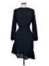 Donna Morgan Solid Blue Casual Dress Size 6 - photo 2