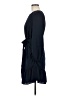 Donna Morgan Solid Blue Casual Dress Size 6 - photo 5