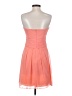 David's Bridal 100% Polyester Orange Cocktail Dress Size 4 - photo 2