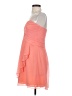 David's Bridal 100% Polyester Orange Cocktail Dress Size 4 - photo 5
