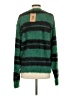 Stussy Stripes Green Pullover Sweater Size S - photo 2