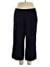 Anne Klein Solid Blue Casual Pants Size 1X - photo 1