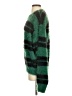 Stussy Stripes Green Pullover Sweater Size S - photo 5