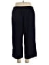 Anne Klein Solid Blue Casual Pants Size 1X - photo 2