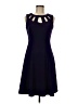 Alyx Solid Blue Cocktail Dress Size 8 - photo 1