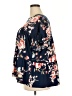 Assorted Brands Floral Blue Short Sleeve Blouse Size XXL - photo 5