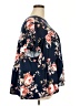 Assorted Brands Floral Blue Short Sleeve Blouse Size XXL - photo 4