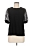CeCe Black Short Sleeve Top Size M - photo 1