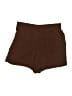 Wildfox 100% Rayon Solid Brown Shorts Size M - photo 1