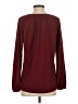 Daniel Rainn Burgundy Long Sleeve Blouse Size S - photo 2