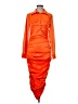 Akira Orange Cocktail Dress Size M - photo 1