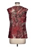 Reitmans Red Sleeveless Blouse Size L - photo 2