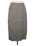 Theory Plaid Gray Formal Skirt Size 6 - photo 1