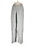 Cute Options 100% Rayon Metallic Silver Casual Pants Size L - photo 1