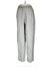 Cute Options 100% Rayon Metallic Silver Casual Pants Size L - photo 2