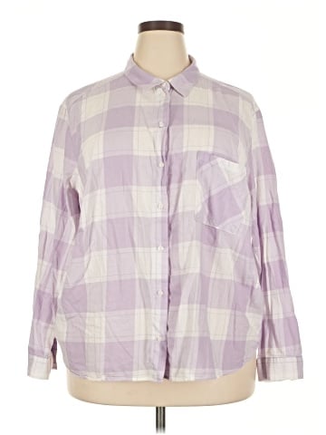 Divided by H&M Long Sleeve Button-Down Shirt (view 1)