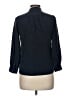 Ann Mashburn Blue Long Sleeve Blouse Size M - photo 2