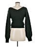 Zaful 100% Acrylic Green Pullover Sweater Size M - photo 2