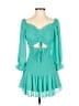 She + Sky 100% Polyester Teal Cocktail Dress Size S - photo 1