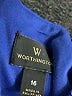 Worthington Blue Cocktail Dress Size 16 - photo 7