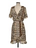 Dex Paisley Tan Cocktail Dress Size S - photo 1