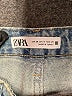 Zara 100% Baumwolle Blue Jeans Size 4 - photo 6